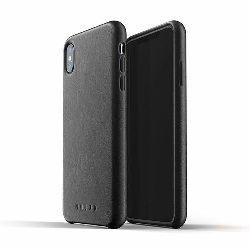 Mujjo Funda Piel iPhone X/XS Negra