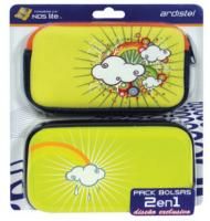 PACK 2 EN 1 ARDISTEL NINTENDO DS LITE 2 BAGS YELLOY RAINBOW
