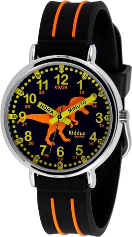Kiddus Reloj Educativo NEGRO